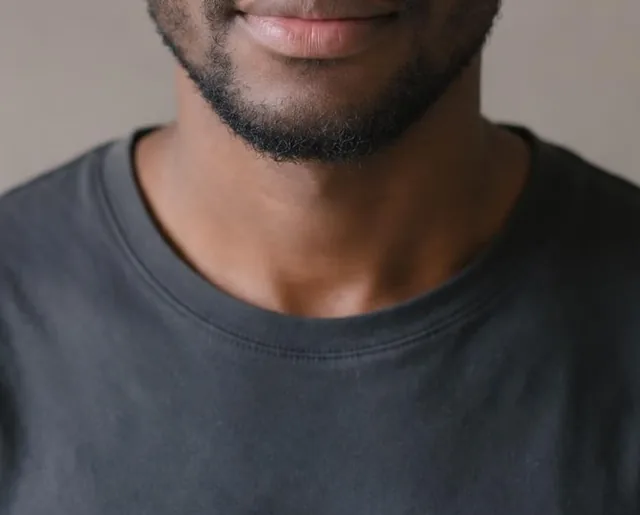 Jordan's preview, close up: sharper beard edge
